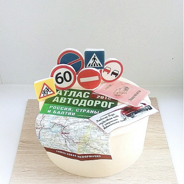 Торт "Покорительнице дорог" купить - рыбинск.сладкоежкин.рф