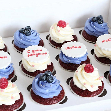 Капкейки "Бусинка" купить - рыбинск.сладкоежкин.рф