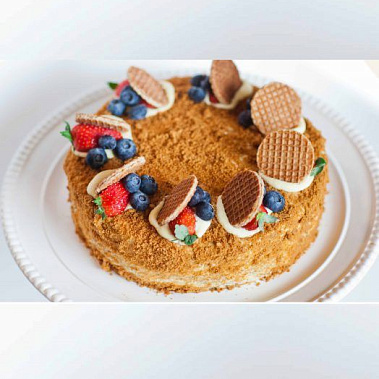 Медовик радость купить - рыбинск.сладкоежкин.рф